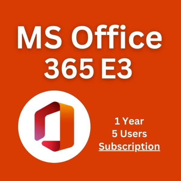 Microsoft Office 365 E3 5-User Subscription