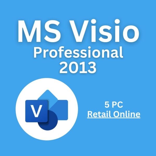 Visio 2013 Professional for 5 PCs