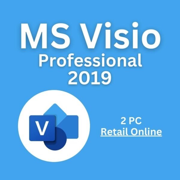 Visio 2019 Professional 2PC License