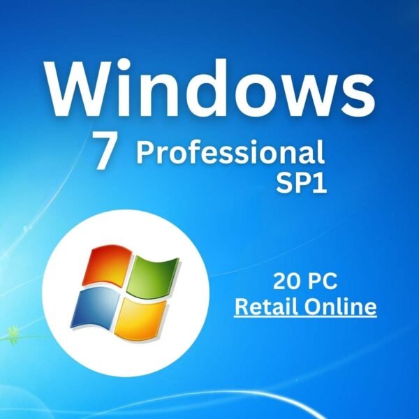 Windows 7 Professional SP1 for 20 PCs