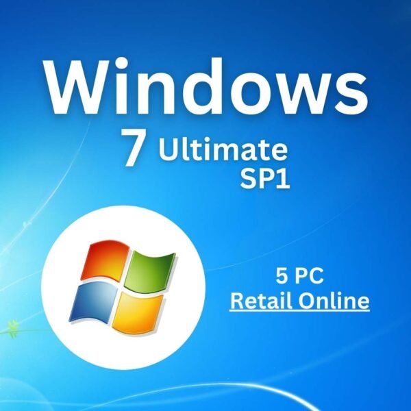 Windows 7 Ultimate SP1 5PC Retail