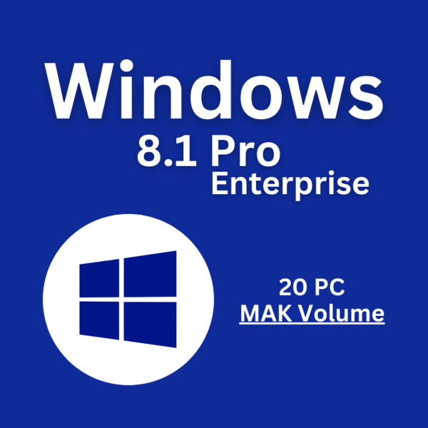 Windows 8.1 Pro/Enterprise 20PC