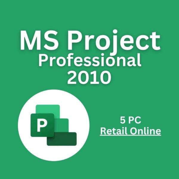 Project 2010 Professional 5PC Retail