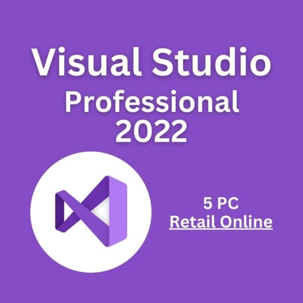 Visual Studio 2022 Pro for 5 PCs