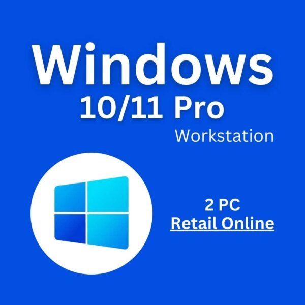 Windows 10/11 Pro Workstations 2PC Retail
