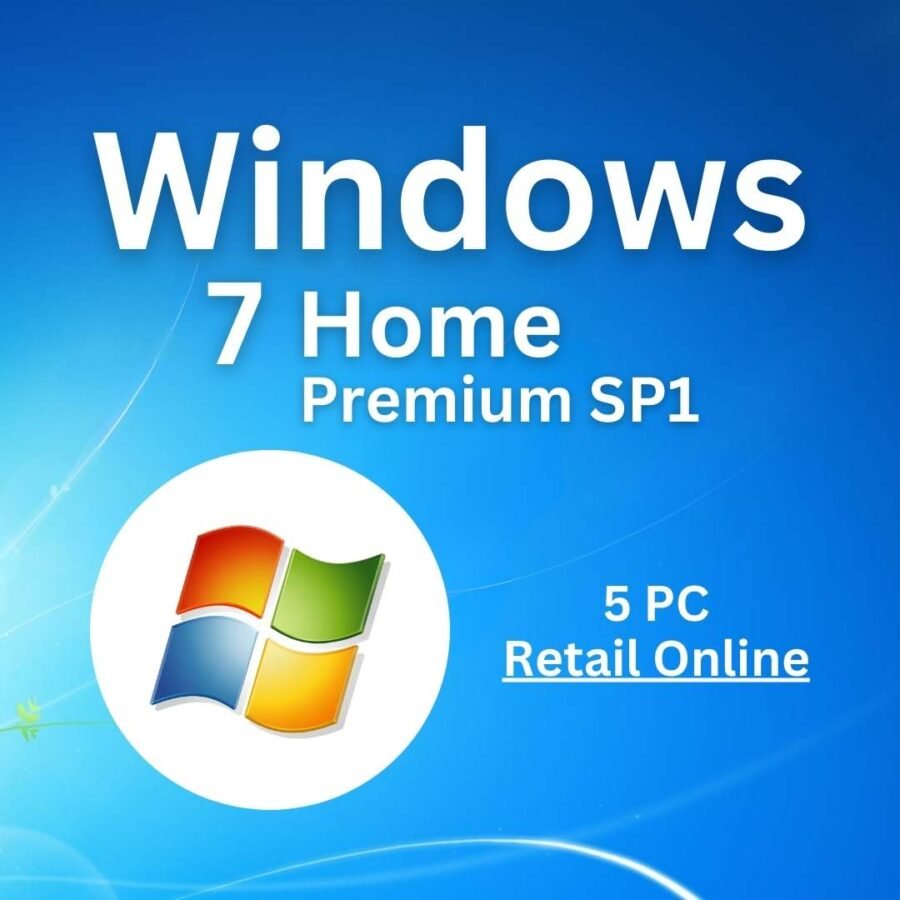 Windows 7 Home Premium SP1, 5PC