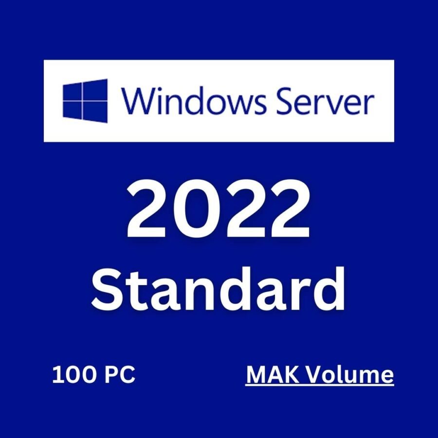 Windows Server 2022 Standard 100PC