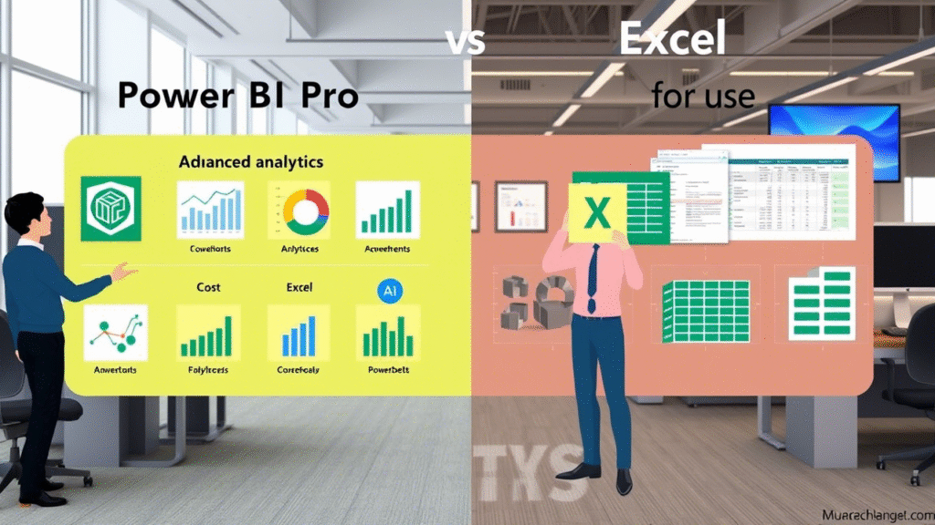 Power BI Pro vs Excel