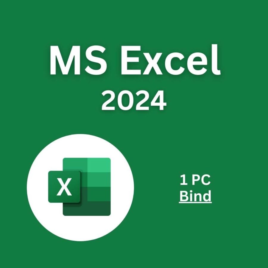 Excel 2024 Software for 1 PC
