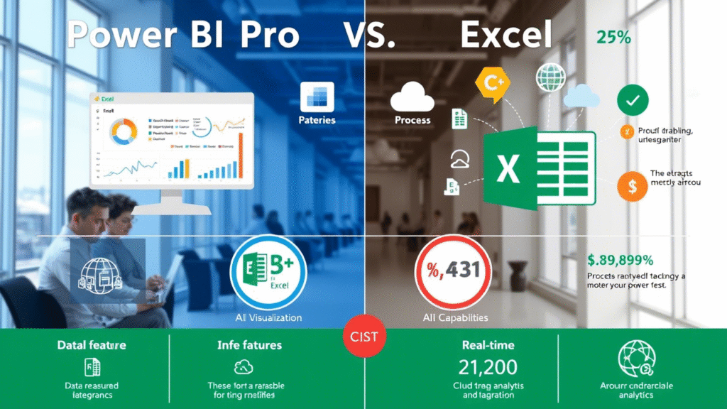 Power BI Pro vs Excel