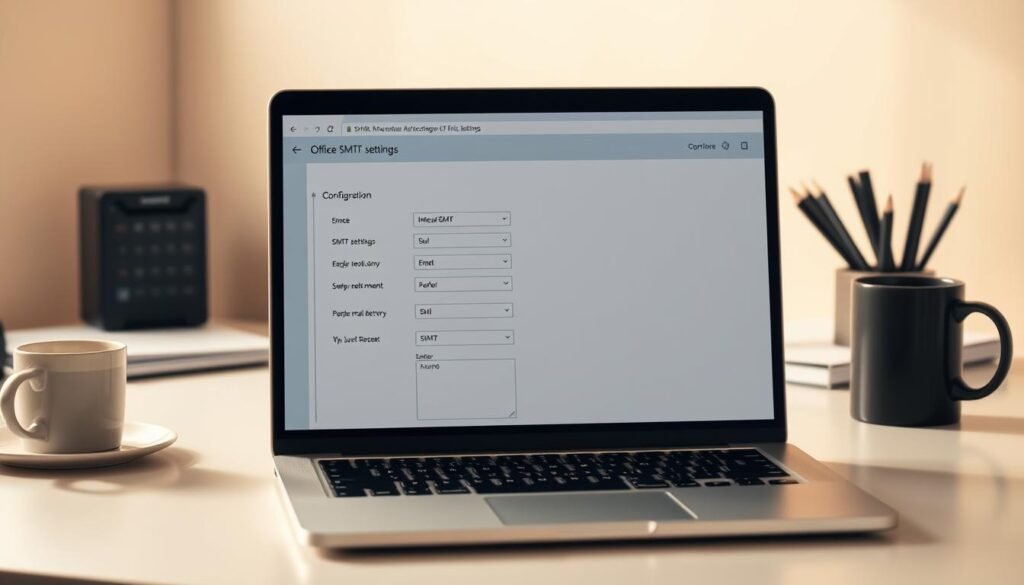 Office365 SMTP Settings Configuration