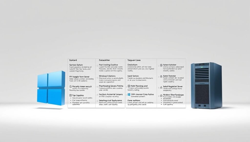 Windows Server Editions Comparison