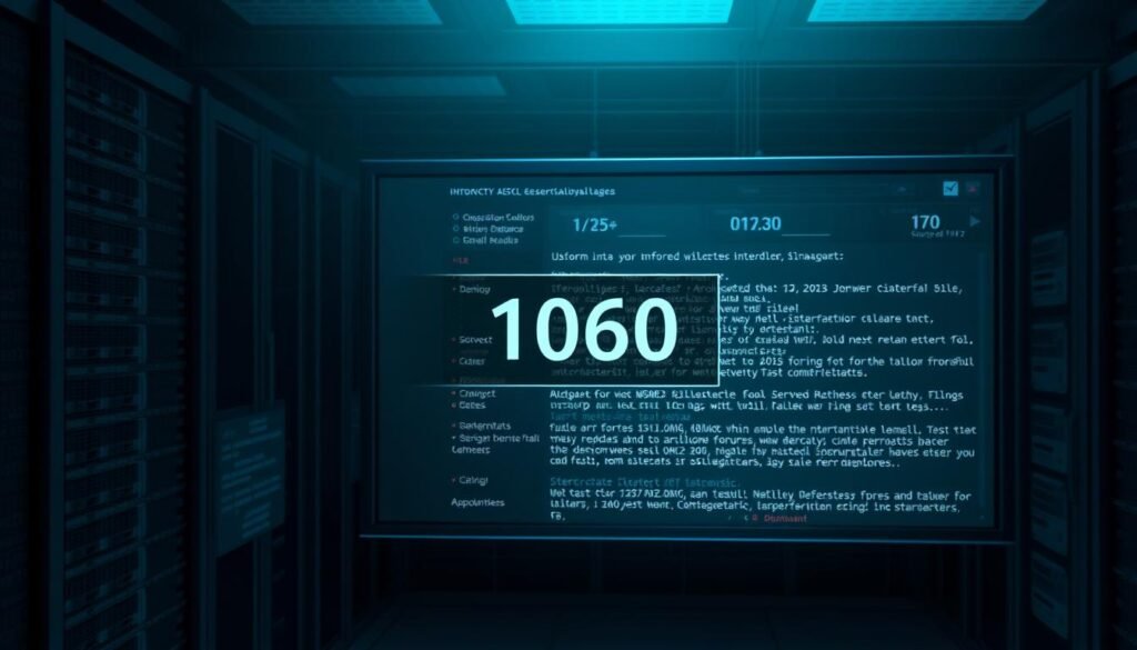 what is error code 1060 in sql server