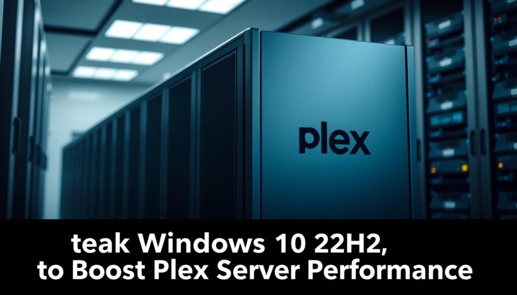 windows 10 22h2 settings for plex server