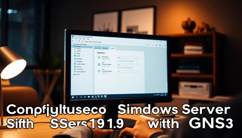 windows server 2019 gns3 administrator