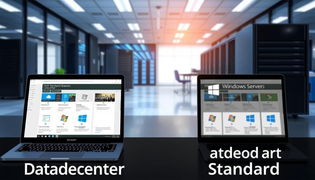 windows server edition differences